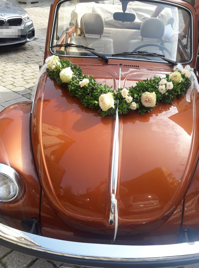 Autoschmuck - Hochzeit - Bildergalerie - Mohnblume Weißenhorn